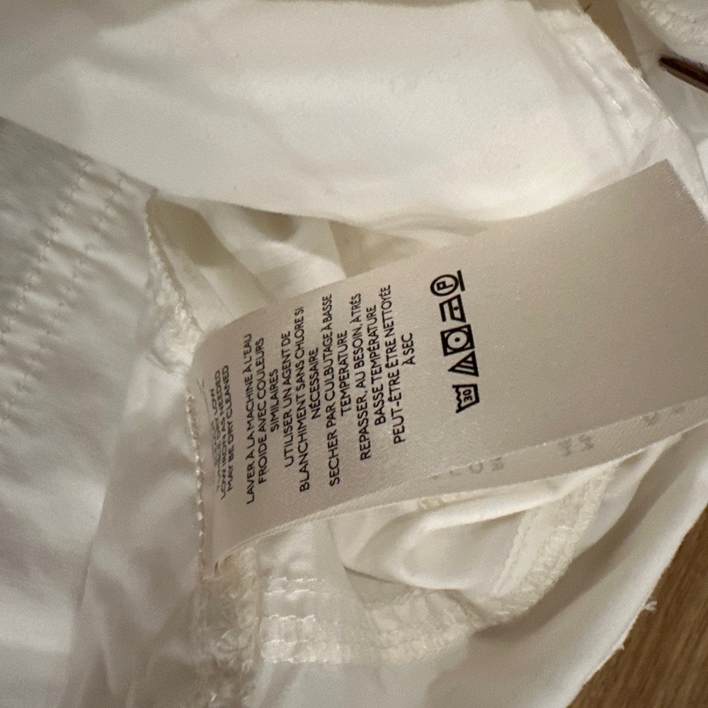 Free People White Wide-Leg Cargo Pants - Picture 10 of 15